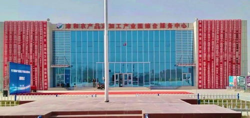 于田縣農(nóng)產(chǎn)品深加工產(chǎn)業(yè)園綜合服務(wù)中心揭牌，探索跨區(qū)域產(chǎn)業(yè)協(xié)同新路徑